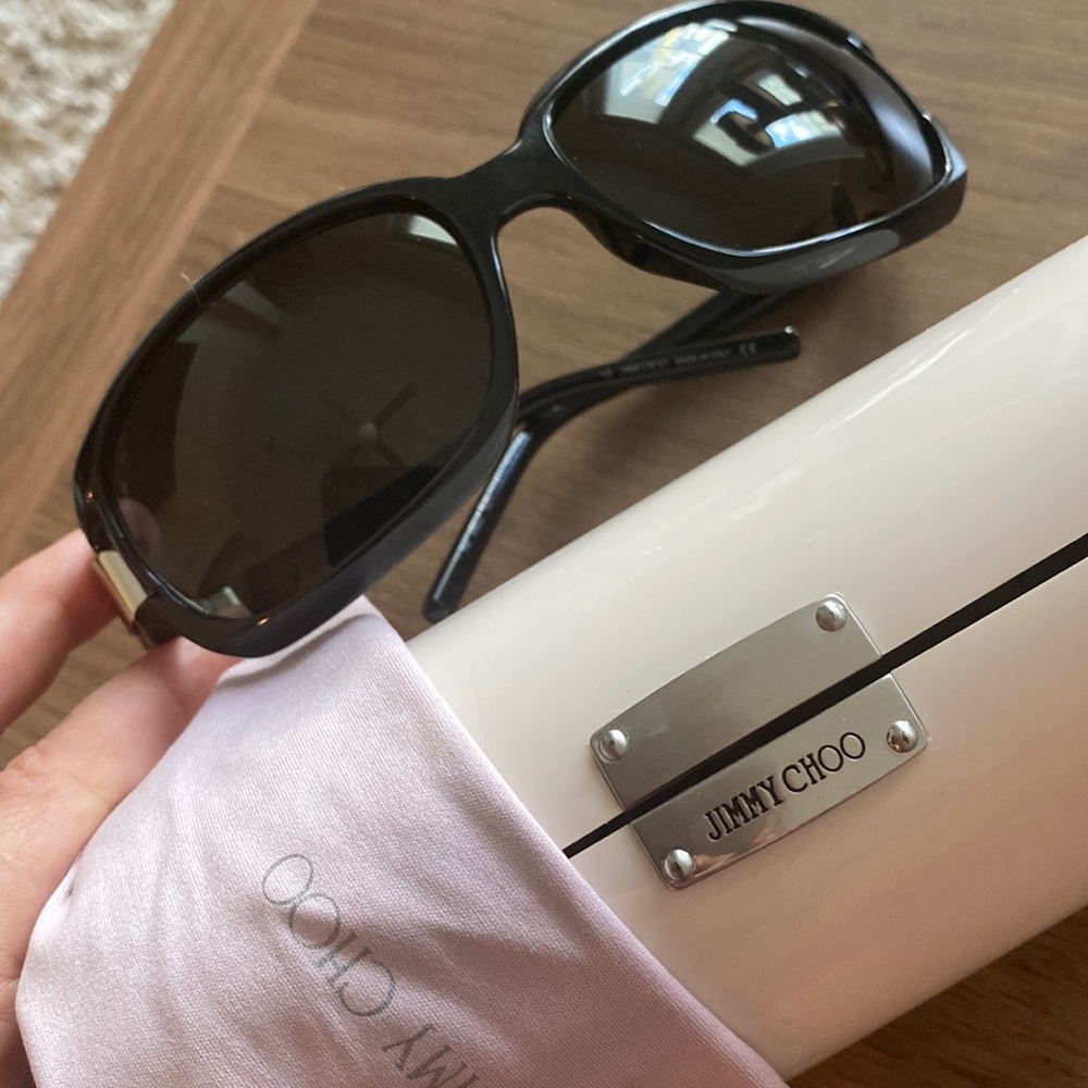 Jimmy Choo Authentic sunglasses/ practically brand new